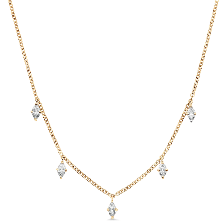 Dujour Marquise Diamond Necklace